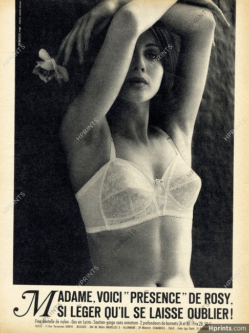 Rosy (Bras) 1963 Photo Lionel Kazan