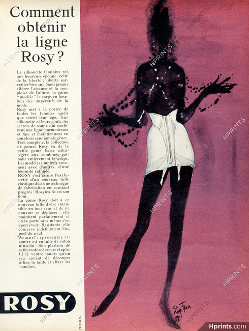 Rosy 1960 Eliza Fenn, Girdle