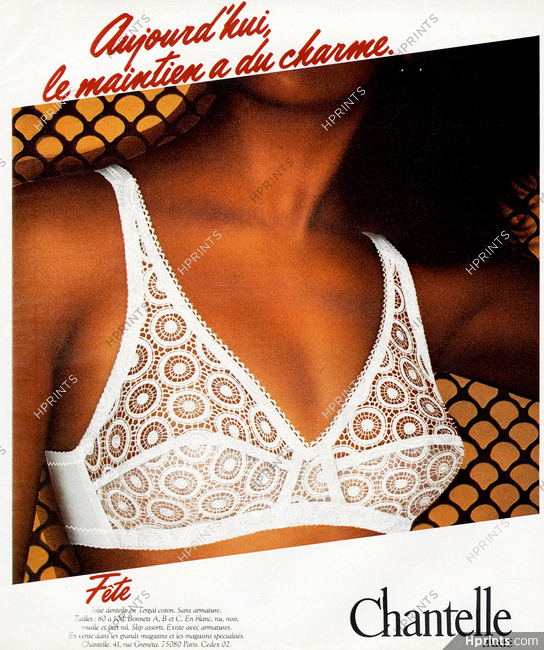 Chantelle 1977 Bra — Advertisement