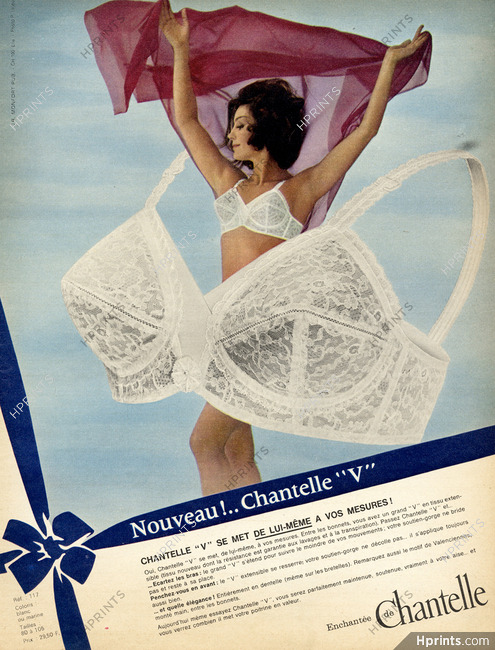 Chantelle 1964 Bra, Photo Lejeune — Advertisement