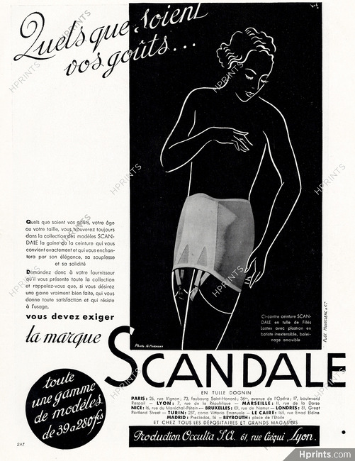 Scandale (Girdle) 1936