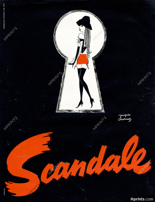 Scandale (Lingerie) 1966 Charmoz, Girdle