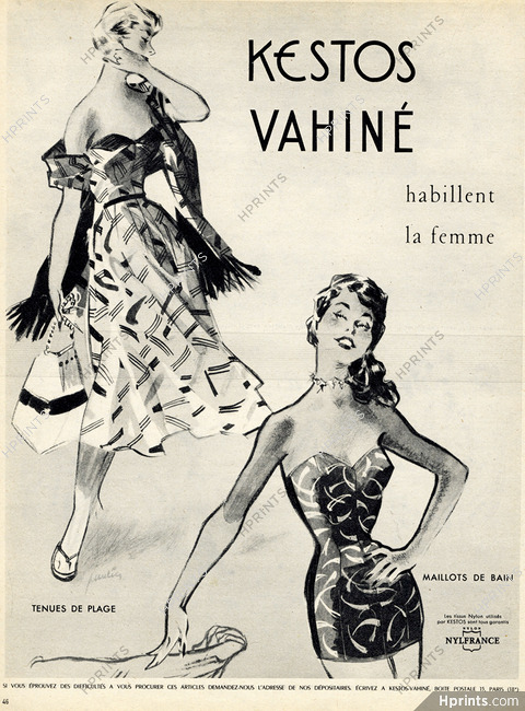 Kestos 1953 Maurice Paulin, Vahiné