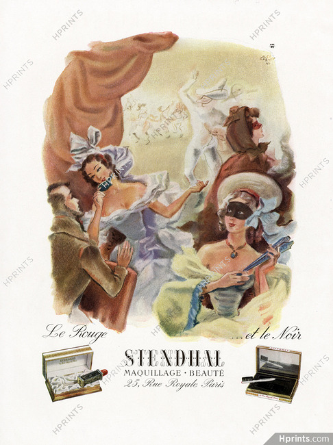 Stendhal 1946 Rouge et Noir, Lipstick, Alex Rakoff