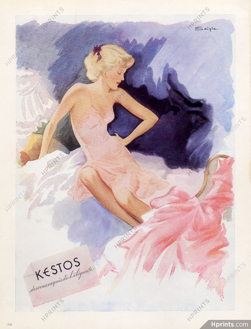 Kestos (Lingerie) 1948 Seigle