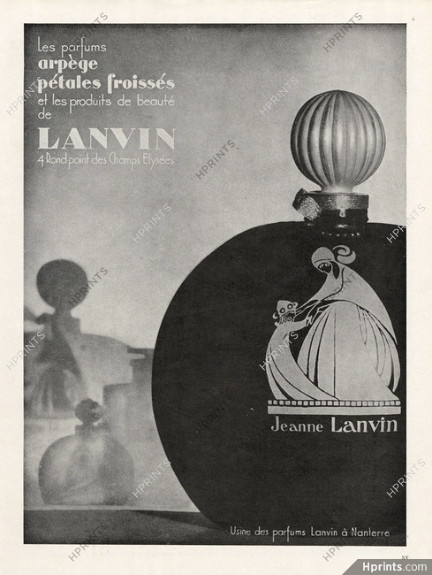 Lanvin (Perfumes) 1930 Arpège, Paul Iribe