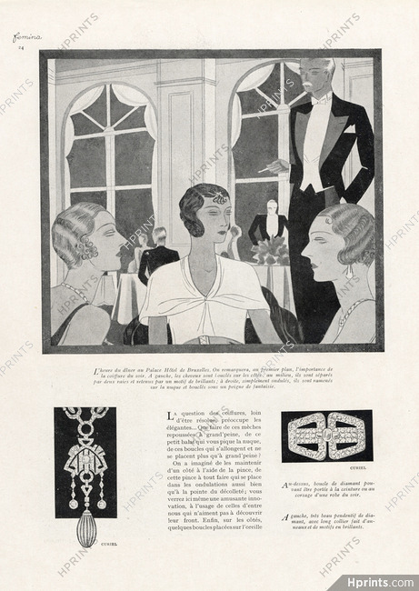 Curiel (Jewelry) 1930 Boucle, Pendentif