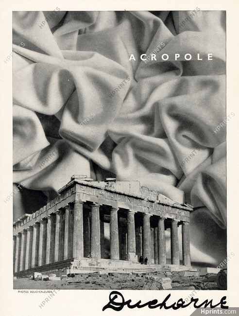 Ducharne (Fabric) 1943, Greece Acropole, Photo Boucher-Zuber