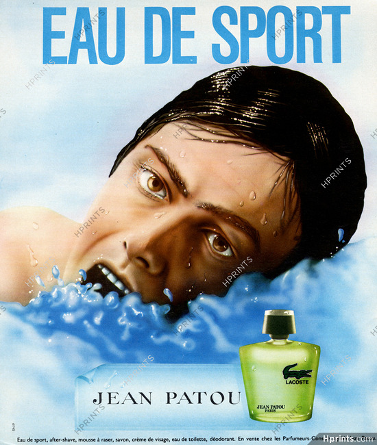Jean Patou (Perfumes) 1973 Eau de sport, Lacoste