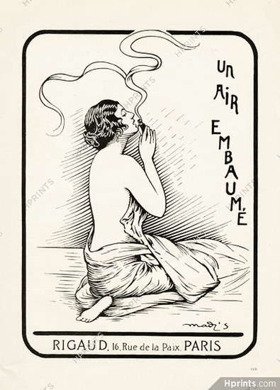 Rigaud (Perfumes) 1922 Un air embaumé