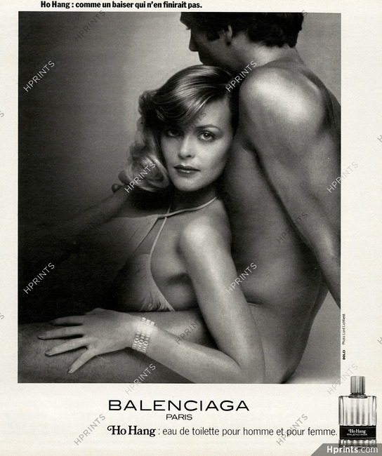 Balenciaga (Perfumes) 1977 Ho Hang, Photo Lichfield