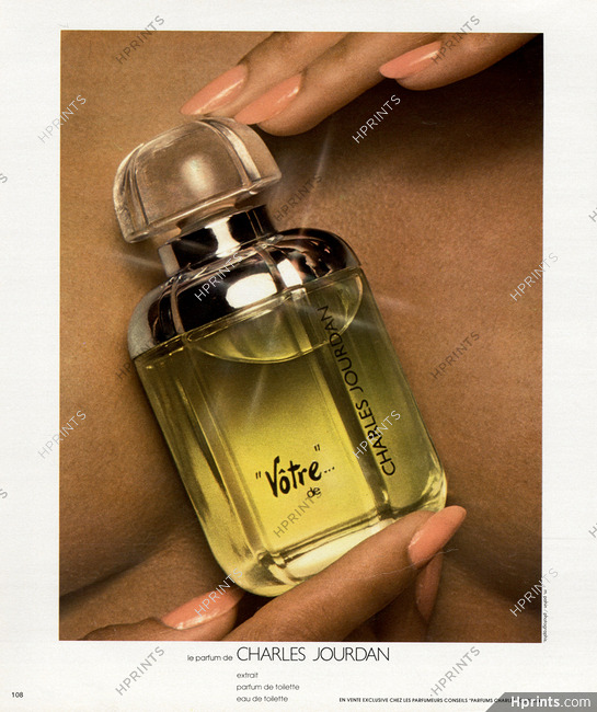 Charles Jourdan (Perfumes) 1978 Vôtre