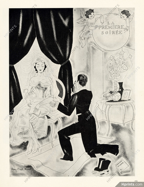 Raymond Bret-Koch 1934 "La première soirée"