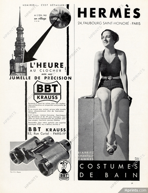 Hermès (Swimwear) 1935 Photo Saad (L)