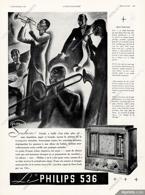 Philips 1935 Fircsa, jazz music