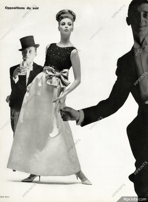 Nina Ricci 1962 Evening Gown, Photo de Vassal