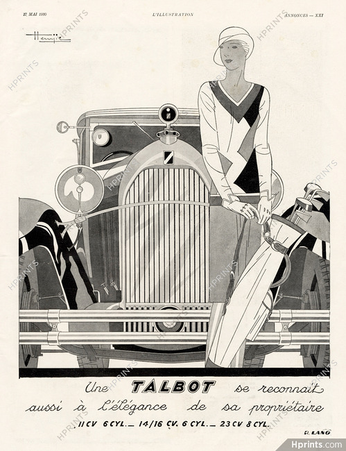 Talbot 1930 Hemjic, Golfer