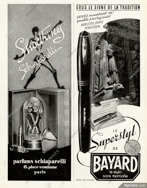 Schiaparelli (Perfumes) 1941 Shocking
