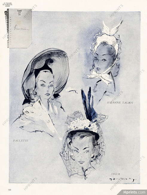 Jacques Demachy 1946 Paulette, Suzanne Talbot, Sygur