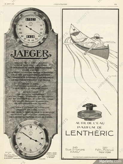 Lenthéric 1925 Au fil de l'eau
