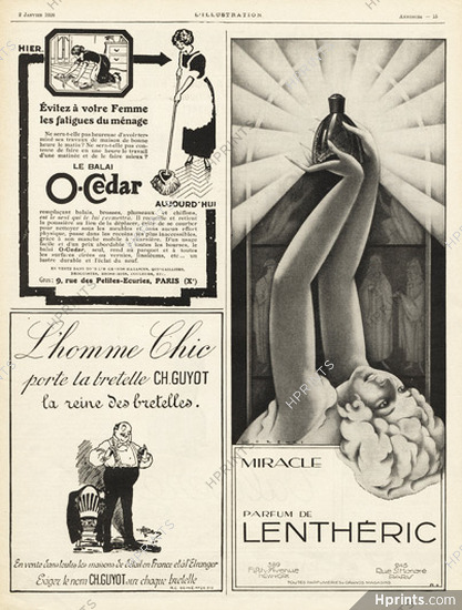 Lenthéric 1926 Miracle, Fabius Lorenzi