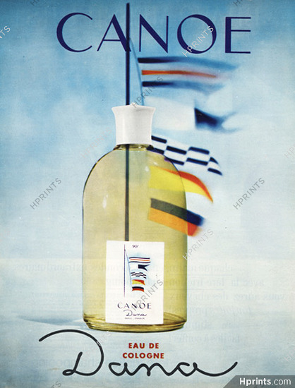Dana (Perfumes) 1965 Canoe