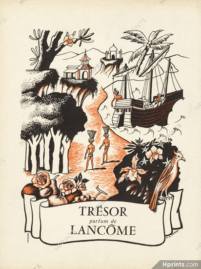 Lancôme (Perfumes) 1955 Trésor, Edmond-Maurice Pérot