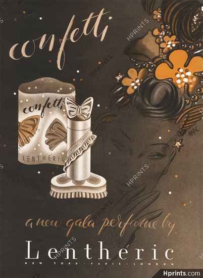 Lenthéric (Perfumes) 1940 Confetti MAC