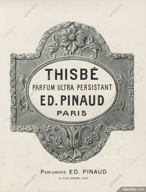 Pinaud (Perfumes) 1910 "Thisbé"