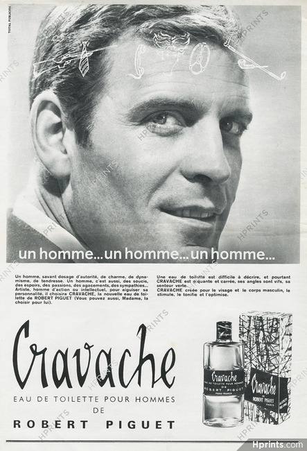 Robert Piguet (Perfumes) 1964 Cravache