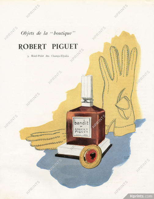 Robert Piguet (Perfumes) 1946 Bandit, Pierre Pages