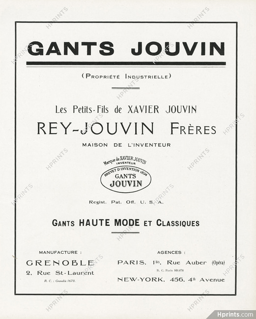 Jouvin (Gloves) 1924