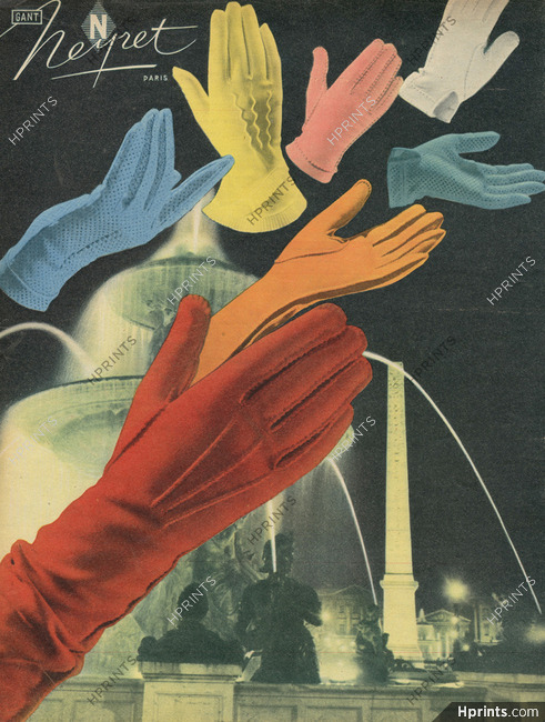 Neyret (Gloves) 1956 Place De La Concorde