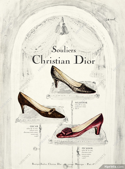 Christian Dior (Shoes) 1965 Souliers 