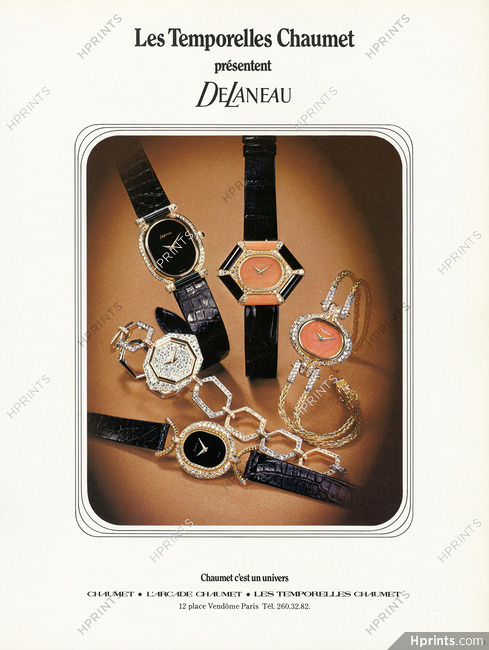 Chaumet & Delaneau (Watches) 1977