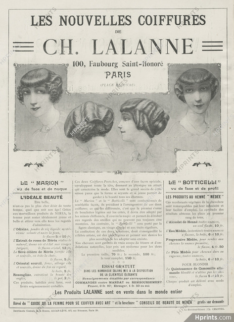 Lalanne (Hairstyle) 1912 Wig