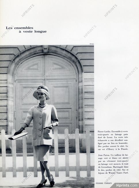 Pierre Cardin 1959 Photo Guy Arsac