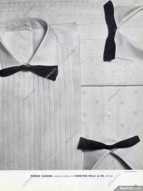Pierre Cardin (Couture) 1960 Men's Clothing