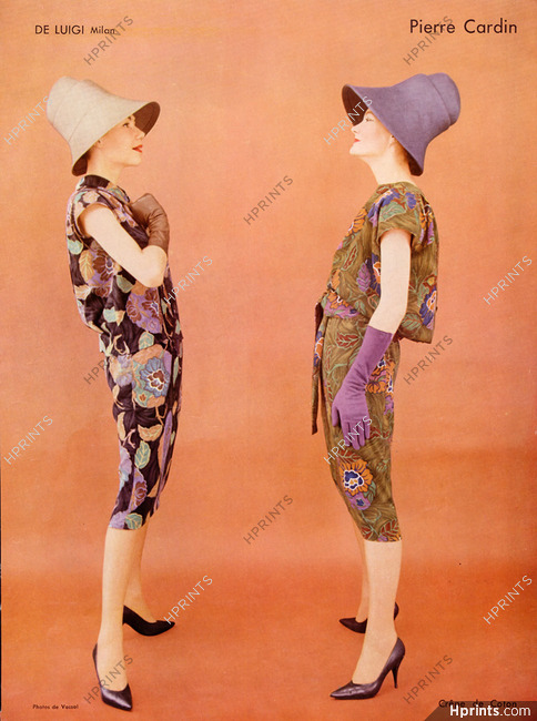 Pierre Cardin (Couture) 1960 Photo Roland de Vassal