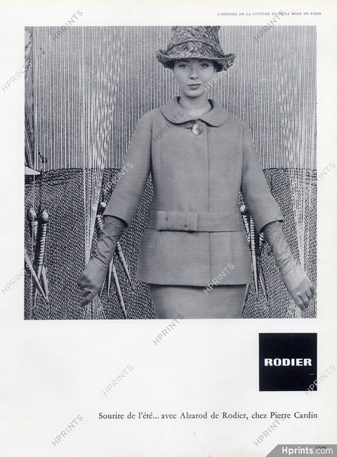 Pierre Cardin (Couture) 1960 Rodier (fabric)