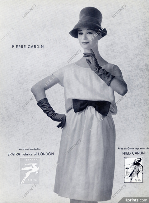 Pierre Cardin 1960 Fred Carlin