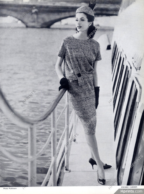 Pierre Cardin (Couture) 1960 Photo Puhlmann