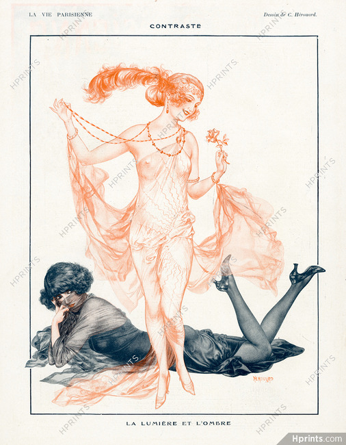 Hérouard 1923 La Lumière et l'Ombre, The Light and The Shadow