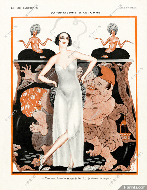 Vald'Es 1923 Japonaiserie d'Automne, Elegant Smoker