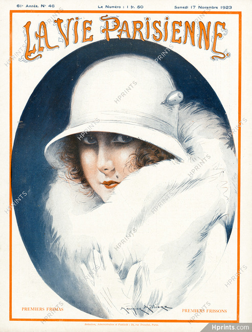 Maurice Millière 1923 Premiers Frissons, La Vie Parisienne Cover