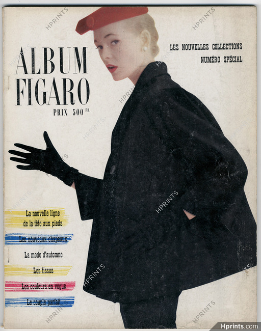 Album du Figaro 1952 N°37 Christian Dior, Photo Richard Dormer