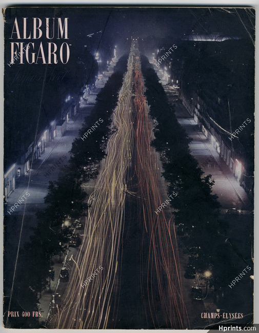 Album du Figaro 1949 N°21, Winter, Champs-Eysées, Schiaparelli, Christian Dior, Jacques Fath