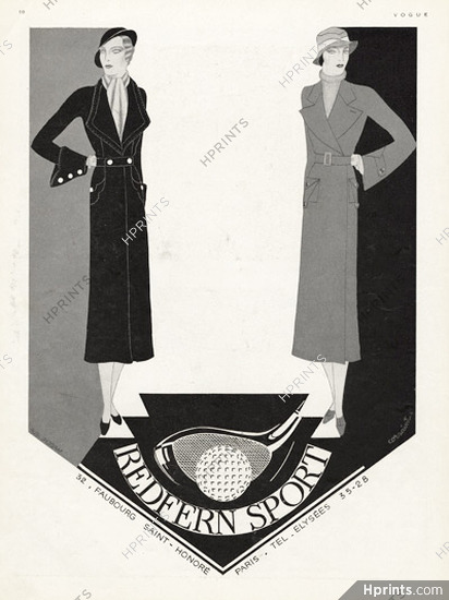 Redfern 1932 Sportswear, Golf, Corsaint