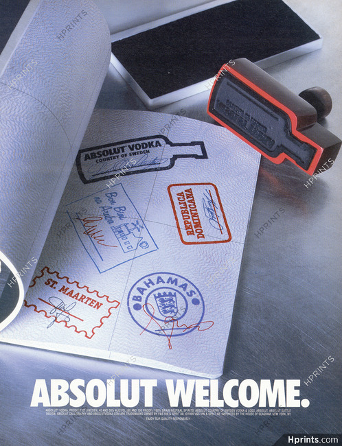 Absolut Welcome 2001