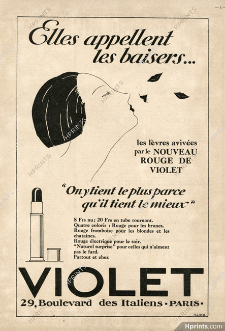 Violet (Cosmetics) 1928